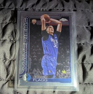 Cooper Flagg 2025-26 Topps Chrome RC #251 Rookie Card base Mavericks DL1